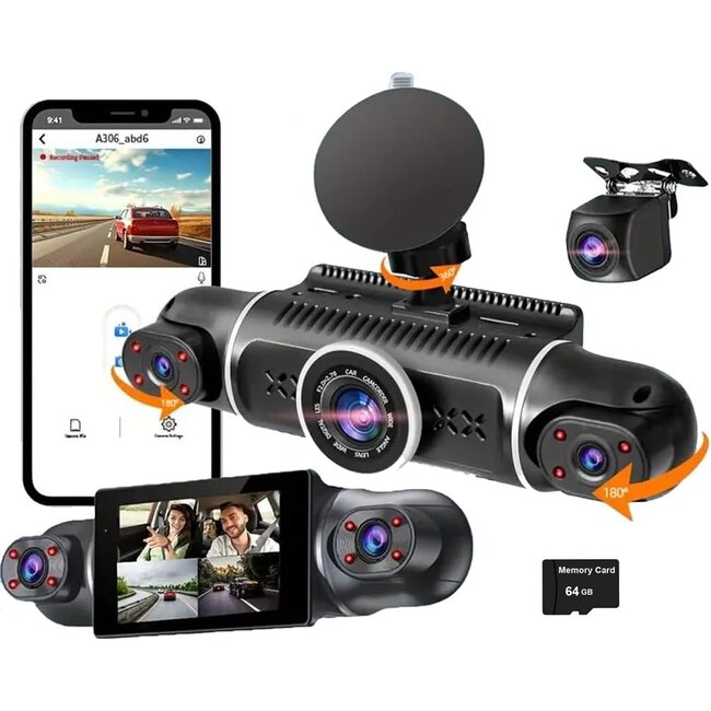 Video Car Dvr 3 In 1