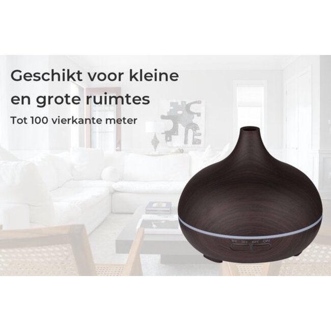Aroma Diffuser | 7 LED-kleuren | 550 ml