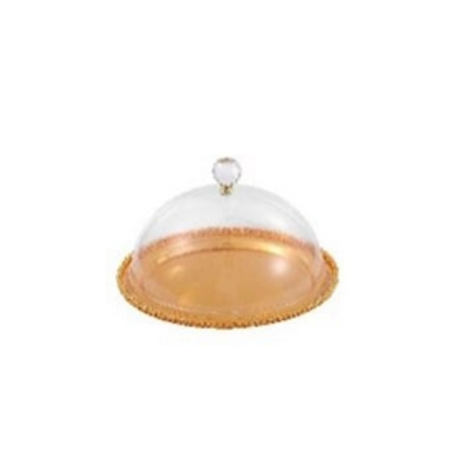 HAKAL Hakal | Cakeplateau Met Clochet Goud