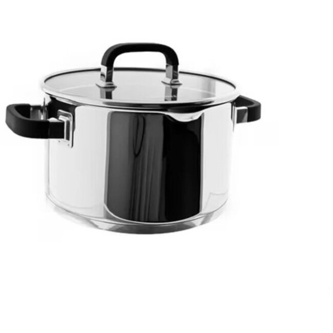 Almina Almina | Kookpan Zwarte Handvat 26cm / 8l