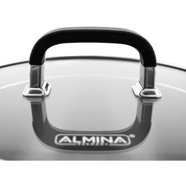 Almina Almina Kookpot Metaal Zwart Handvat 24cm/6l