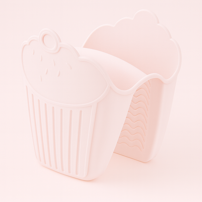 Almina | Siliconen  Bakhandschoen | Rood