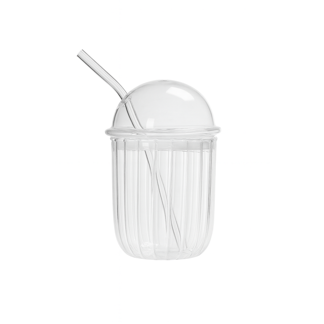 Almina Almina | 1 Vivien Drinkglas Met Glazenrietje | 500ML