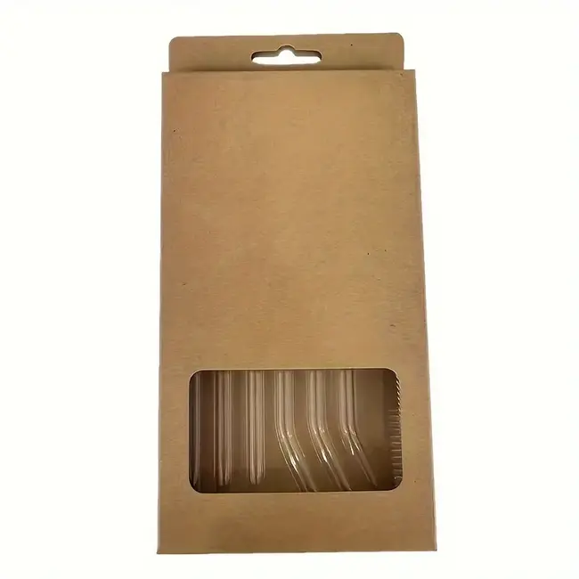 Almina Almina | 6 Glazen Rietjes Met Borstel