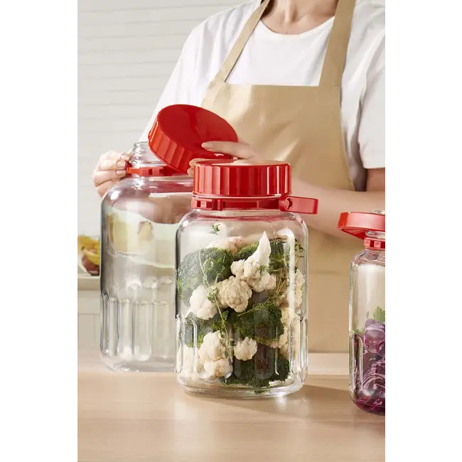 Pasabahce | Voorraadpot / Tursu Incl Deksel | 3L