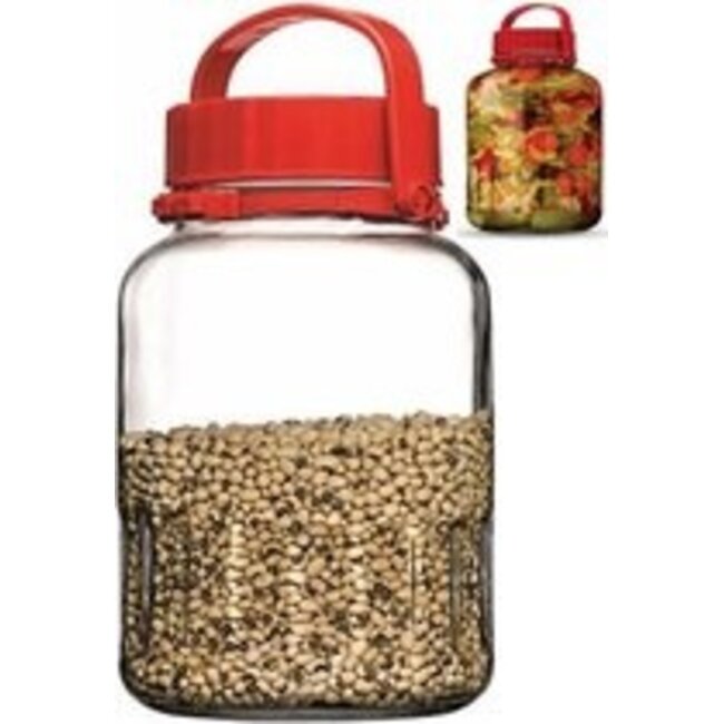 Pasabahce | Voorraadpot / Tursu Incl Deksel | 5L