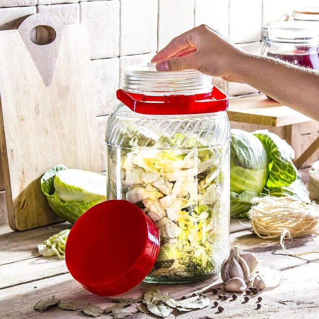 Pasabahce | Voorraadpot / Tursu Incl Deksel | 5L