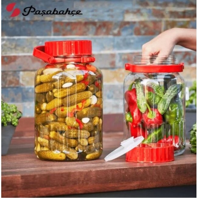 Pasabahce Pasabahce | Voorraadpot / Tursu Incl Deksel | 5L