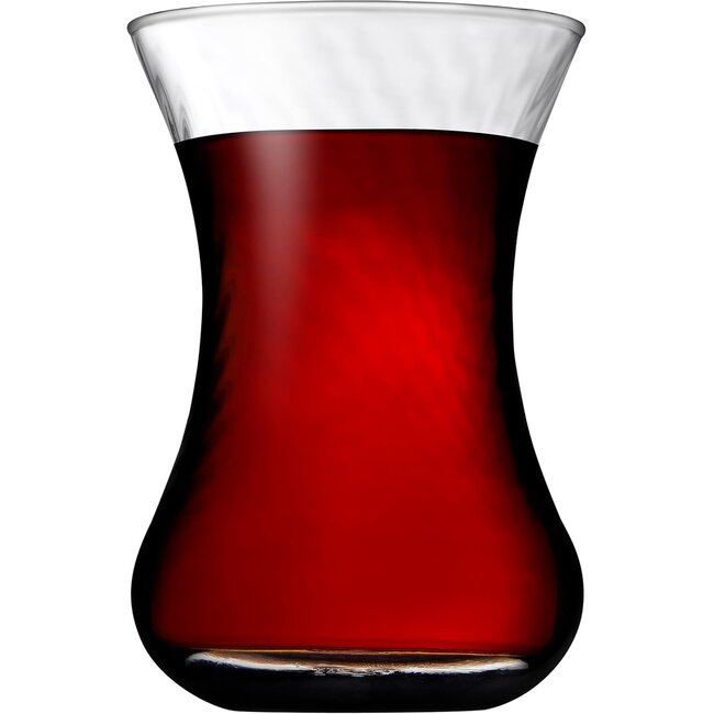 Pasabahce Pasabahce | 6 Ince Belli Optikli Theeglazen | 125ml