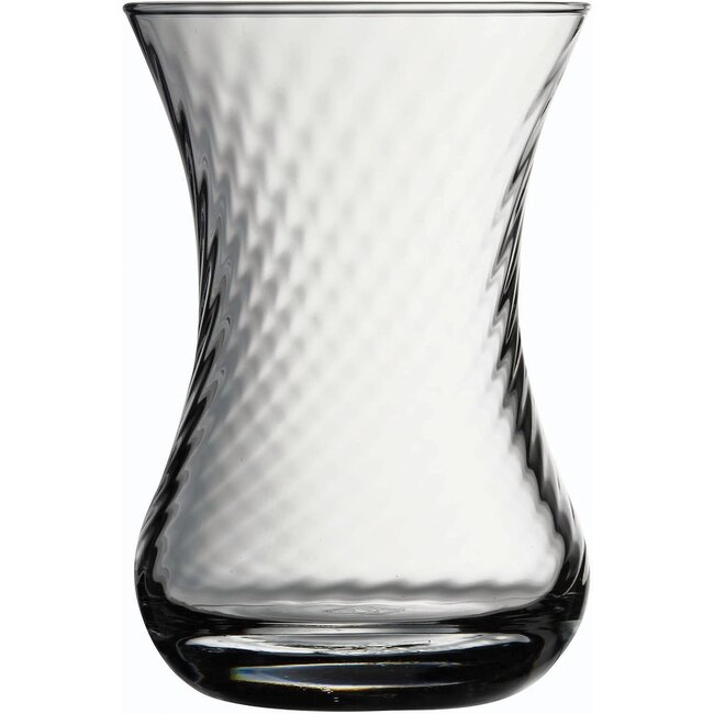 Pasabahce Pasabahce | 6 Ince Belli Optikli Theeglazen | 125ml