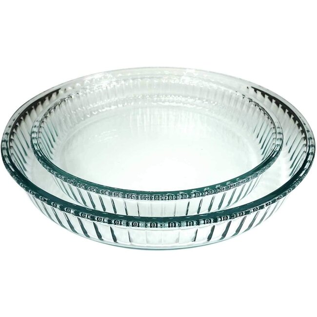 Pasabahce |  2 Borcam Rond Ovenschaal