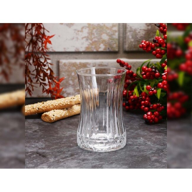 Pasabahce Pasabahce | 12 Elysia Theeglazen Met Onderzetter