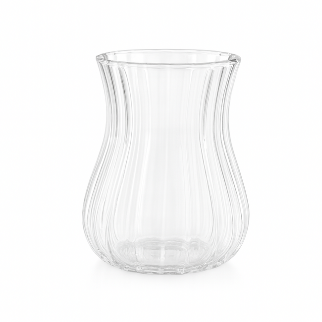 Almina Almina | 12 Luana Servicio Theeglazen met onderzetter | 170ml