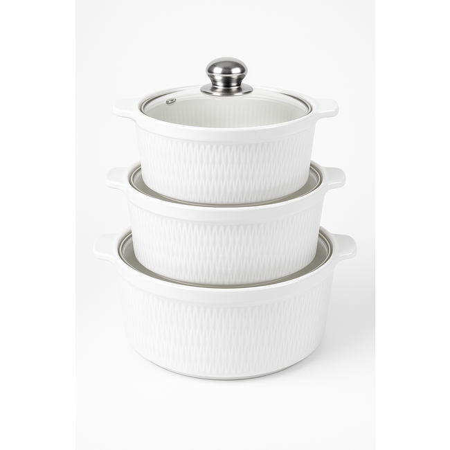Trendmax Trendmax | Keramische Potten  Set 3 Stuks