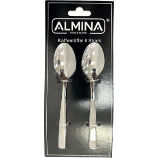 Almina Almina | Koffielepels | 6 Stuks