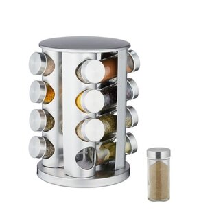 Bavary Bavary | Kruidencarousel Zilver 16 Potjes