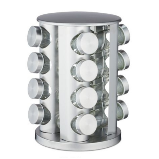 Bavary Bavary | Kruidencarousel Zilver 16 Potjes