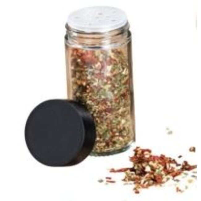 Bavary Bavary | Kruidencarousel 12 Potjes Zwart/Zilver