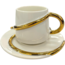 Trendmax | Luxe 12-Delige Koffieset met Gouden Accenten | Elegant Design