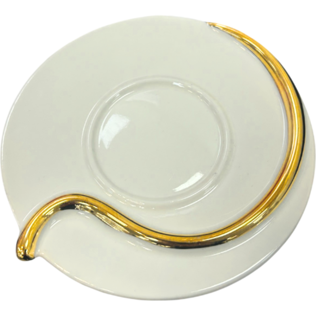 Trendmax | Luxe 12-Delige Koffieset met Gouden Accenten | Elegant Design