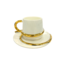Trendmax Trendmax | Luxe 12-Delige Espressoset met Gouden Accenten | Elegant Design