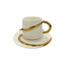 Trendmax Trendmax | Luxe 12-Delige Espressoset met Gouden Accenten | Elegant Design