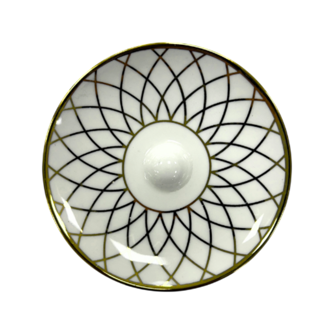 Trendmax | Luxe 12-Delige Espressoset | Oogmotief Design