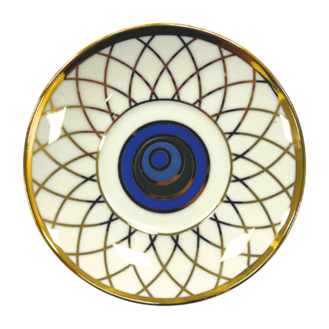 Trendmax Trendmax | Luxe 12-Delige Espressoset | Oogmotief  Desgin met Vierkante Handgreep