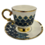 Trendmax Trendmax | Luxe 12-Delige Espressoset | Diamant Motief Design