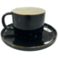 Almina Almina | Luxe 12-Delige Koffieset | Zwart met Gouden Rand