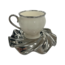 Queens Porcelain | 12-Delige Espressoset | Klassiek Goud/Zilver Design