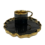 Almina Almina | Luxe 12-Delige Espressoset | Klaver Design Zwart/Goud