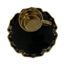 Almina Almina | Luxe 12-Delige Espressoset | Klaver Design Zwart/Goud