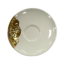 Queens Porcelain | Luxe 12-Delige Espressoset | Modern Design Zilver/Goud