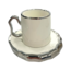 Queens Porcelain | Luxe 12-Delige Espressoset | Organisch Design Zilver/Goud