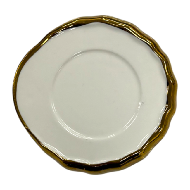 Queens Porcelain | Luxe 12-Delige Espressoset | Organisch Design