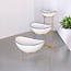 Trendmax Trendmax | Luxe 3-Lagen Porseleinen Etagère | Druppelvormig Design