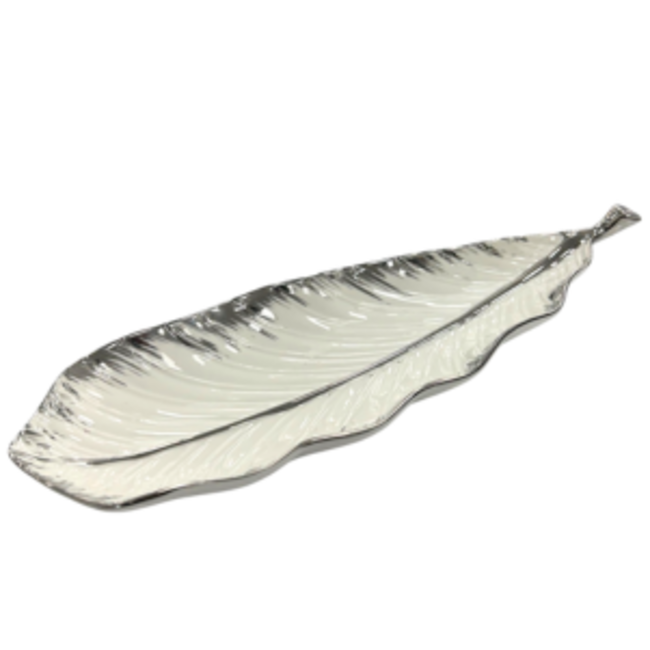 Luxe Porseleinen Schaal | Leaf