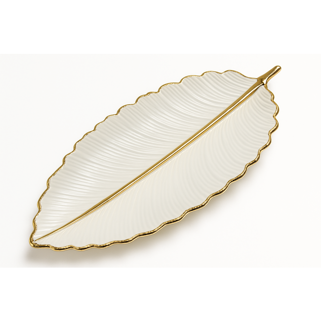 Leaf | Luxe Porseleinen Schaal
