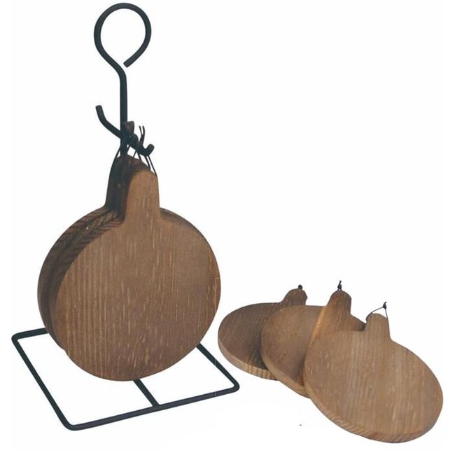 HAKAL Hakal | Ronde Onderzetters | 6 Stuks