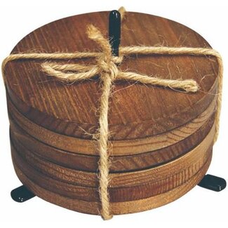 HAKAL Hakal | Ronde Onderzetters | 6 Stuks