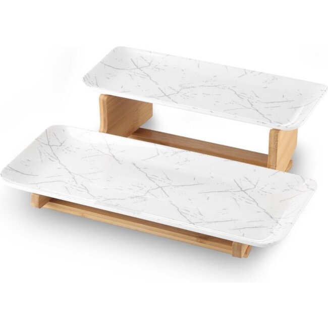 HAKAL Hakal | Melamine Buffer Etagere Wit