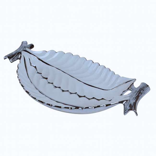 Luxe Porseleinen Schaal Met Handvatten