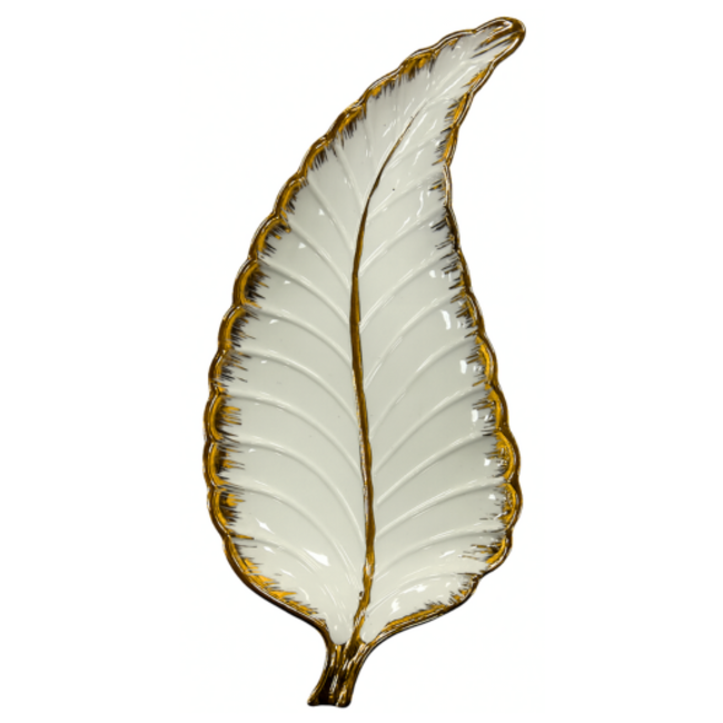 Leaf | Luxe Porselein Schaal Blad Design