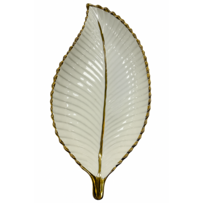 Leaf | Luxe Porselein Schaal Blad Vorm Design