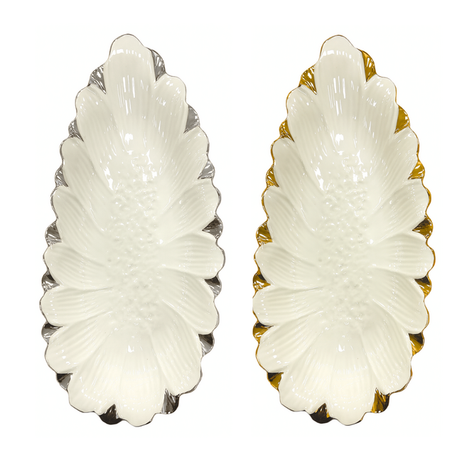 Leaf | Luxe Porselein Schaal | M