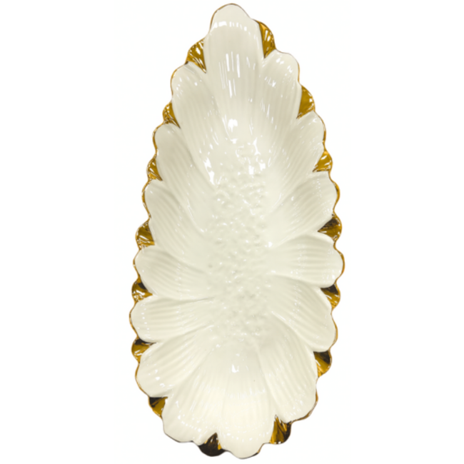 Leaf | Luxe Porselein Schaal | L