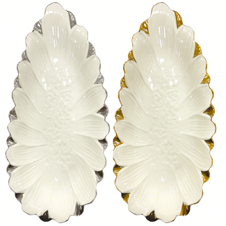 Leaf | Luxe Porselein Schaal | L