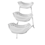 Queens Porcelain | 3-Delige Etagere | Grieks Meanderpatroon