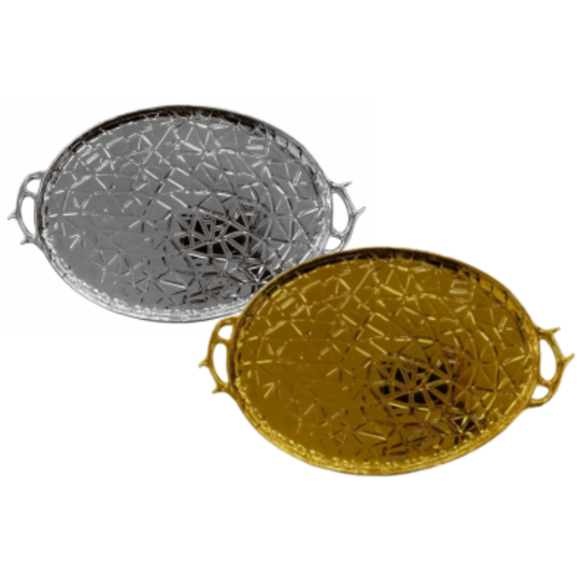 Luxe Ovale Dienblad | Relief Design